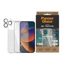 PANZERGLASS iPhone 14 Pro Max - 3-in-1 Bundle - ClearCase + Screen Protector + Camera Lens Protector - Clear - SW1hZ2U6MTY4MDE4MA==