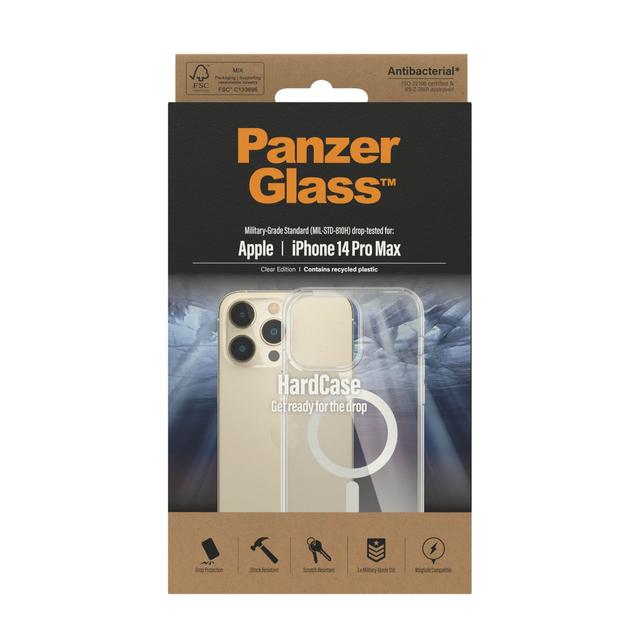 PANZERGLASS iPhone 14 Pro Max - HardCase with MagSafe - Clear - SW1hZ2U6MTY4MDE1NA==