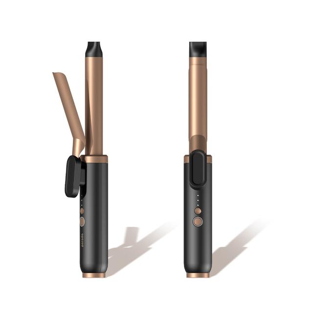 جهاز فير للشعر كيرلي لاسلكي بورودو الاحترافي 3 درجات حرارة 4000 مللي أمبير Porodo LifeStyle Wireless Rechargeable Hair Curler - SW1hZ2U6MTY3MzY1Mw==