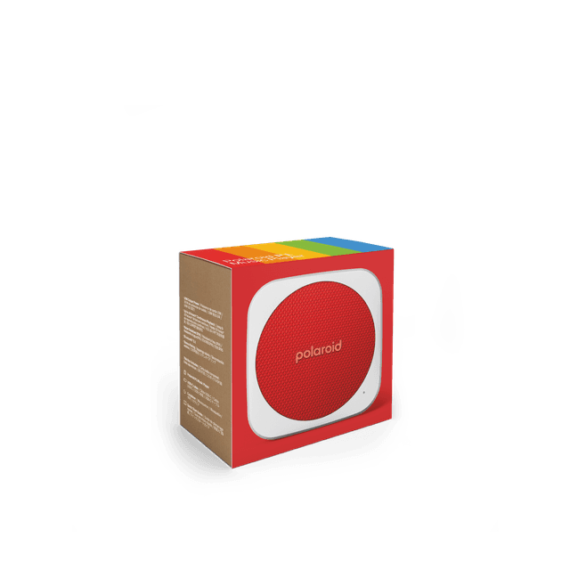 POLAROID P1 Music Player Bluetooth Wireless Portable Speaker - Red & White - SW1hZ2U6MTY4MTIyNA==