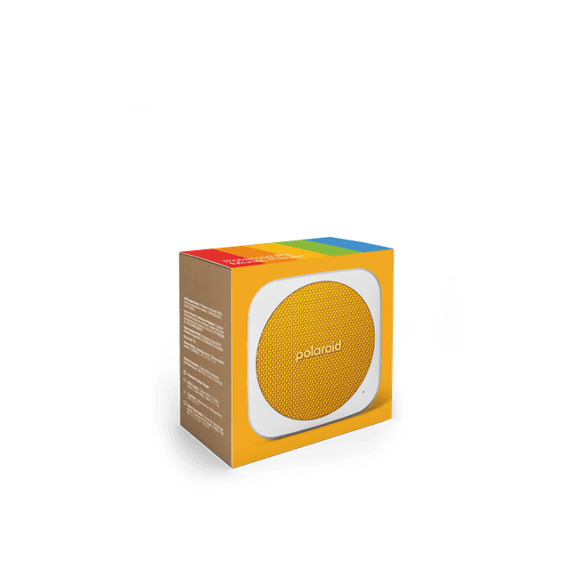 POLAROID P1 Music Player Bluetooth Wireless Portable Speaker - Yellow & White - SW1hZ2U6MTY4MTI4NQ==