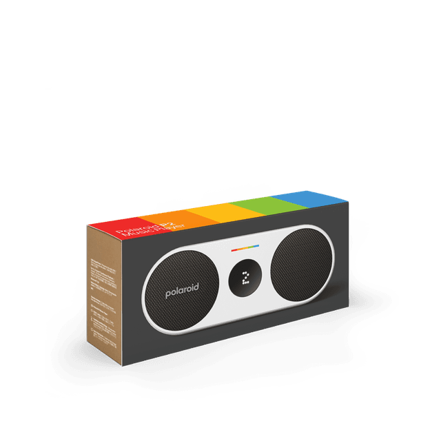 سبيكر بلوتوث محمول اسود وابيض بولارويد POLAROID P2 Music Player Bluetooth Wireless Portable Speaker - SW1hZ2U6MTY4MDk4Mw==