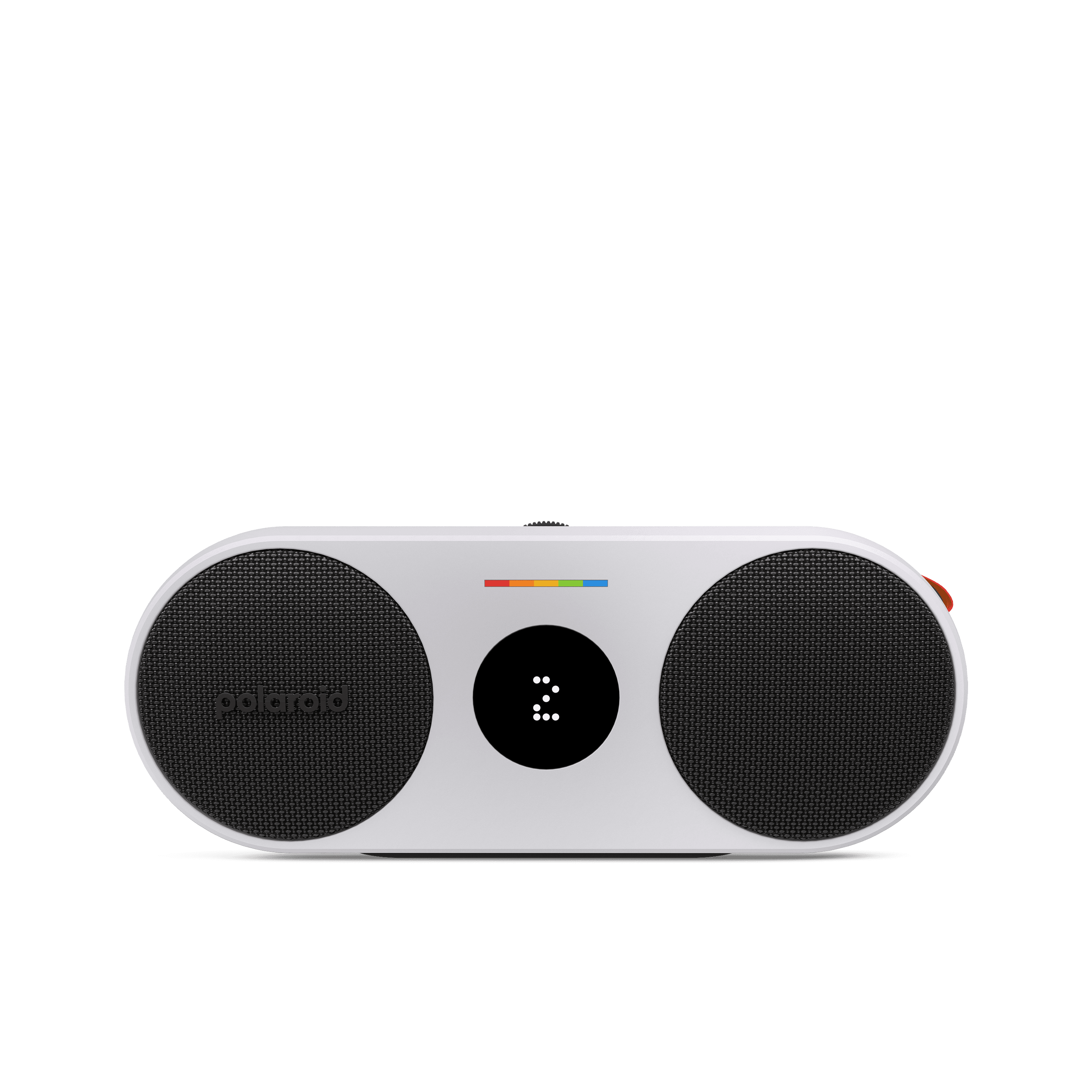 سبيكر بلوتوث محمول اسود وابيض بولارويد POLAROID P2 Music Player Bluetooth Wireless Portable Speaker
