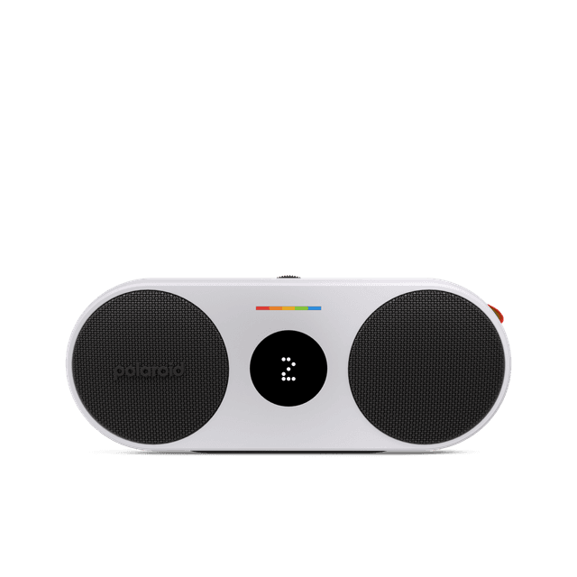 POLAROID P2 Music Player Bluetooth Wireless Portable Speaker - Black & White - SW1hZ2U6MTY4MDk4MQ==