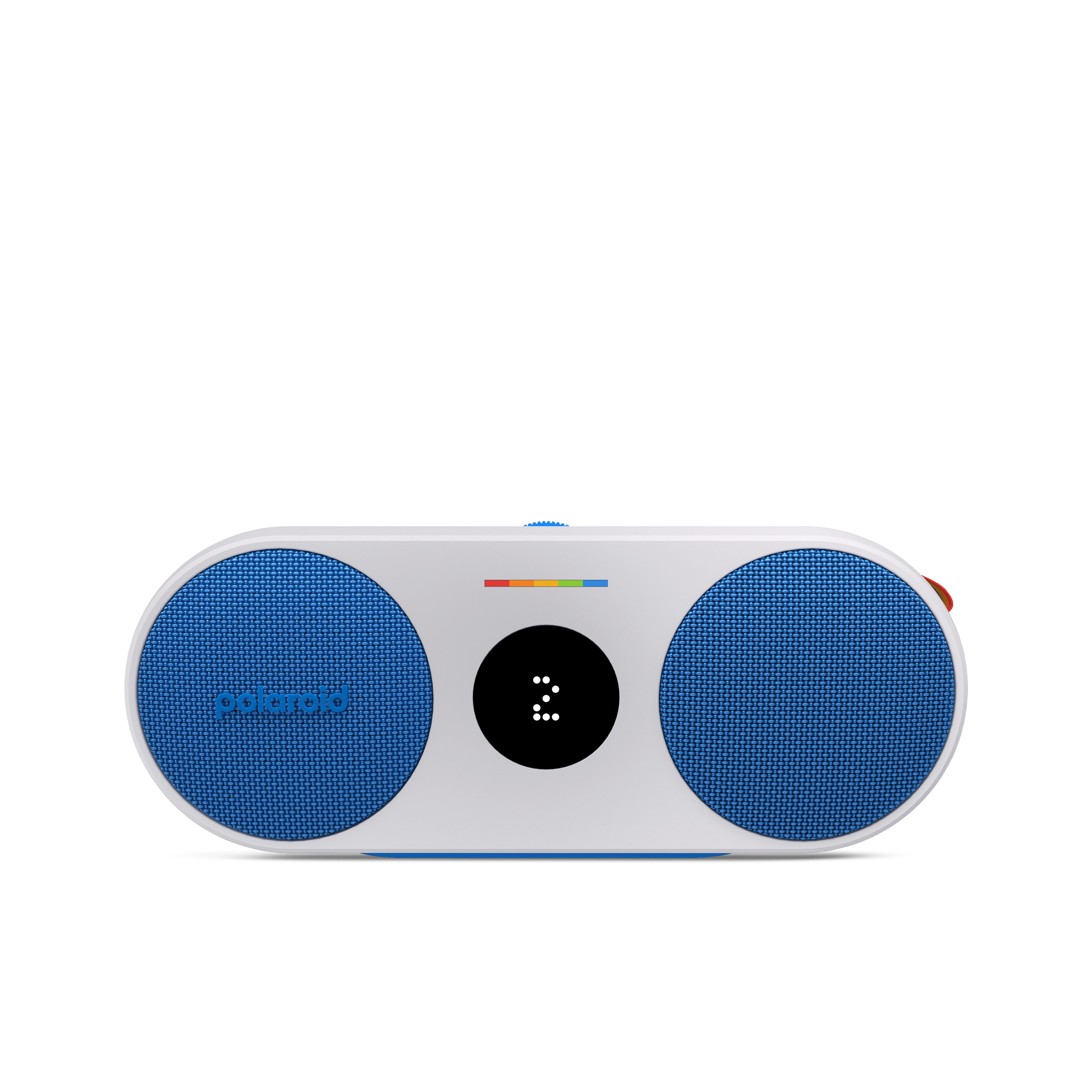 سبيكر بلوتوث محمول ازرق وابيض بولارويد POLAROID P2 Music Player Wireless Portable Speaker