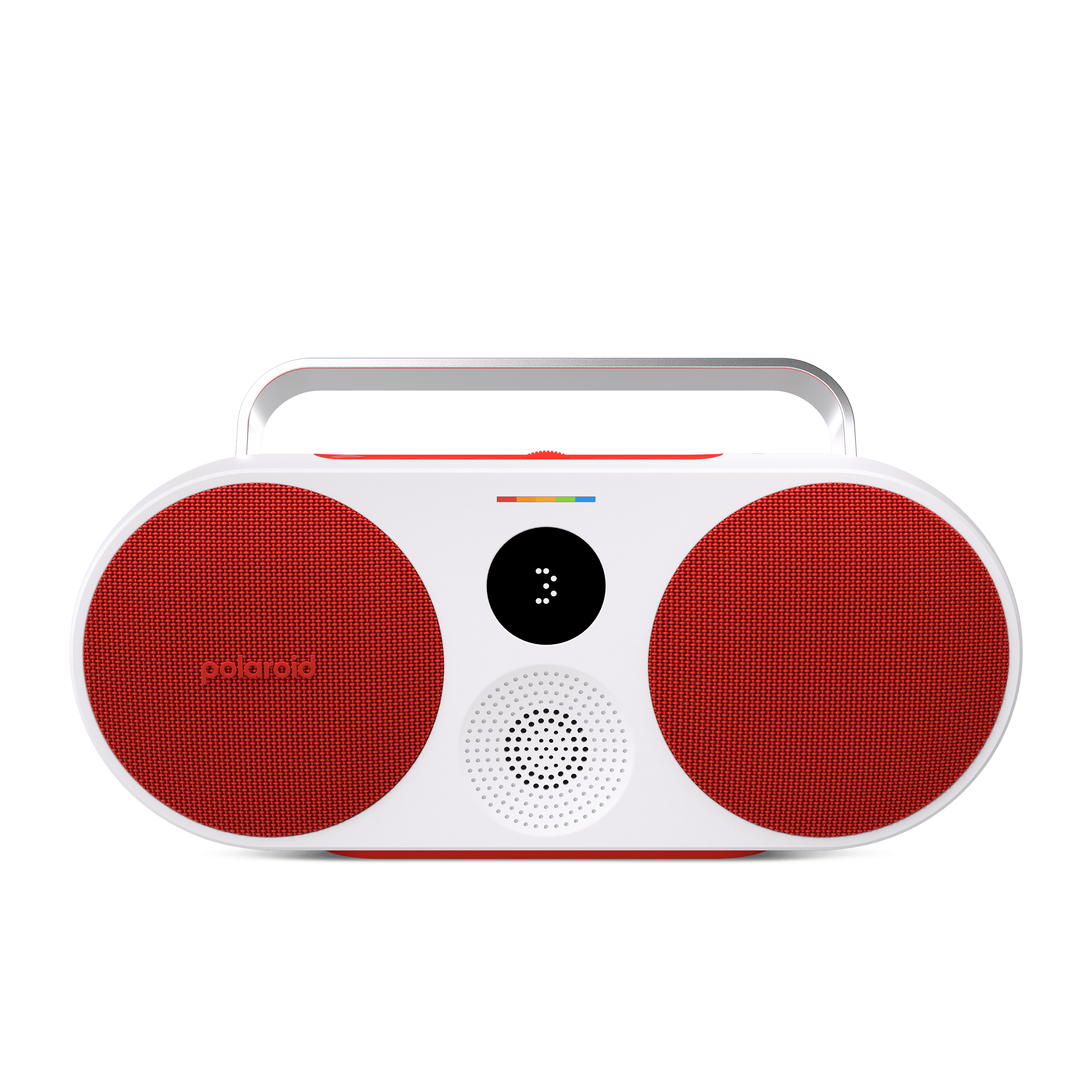 POLAROID P3 Music Player Bluetooth Wireless Portable Speaker - Red & White