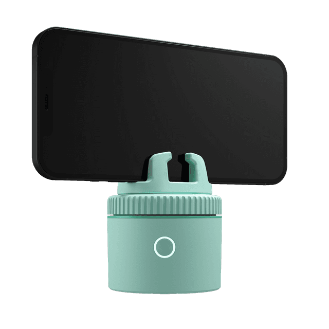 حامل جوال للتصوير ذكي اخضر فاتح بيفو Pivo Auto Face Tracking Smart Phone Mount - SW1hZ2U6MTY4MTkwNQ==