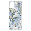 RIFLE PAPER CO. iPhone 14 - Garden Party Blue with Magsafe - Clear - SW1hZ2U6MTY4MjI1MQ==