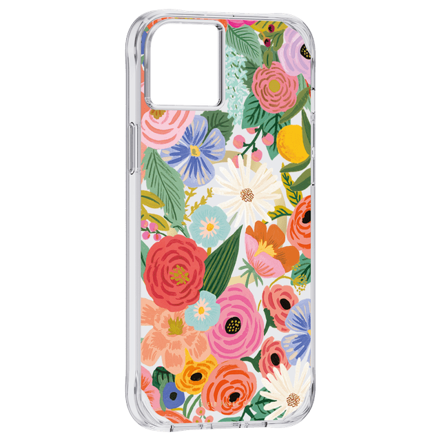 RIFLE PAPER CO. iPhone 14 Plus - Garden Party Blush with Magsafe - Clear - SW1hZ2U6MTY3OTY4OQ==