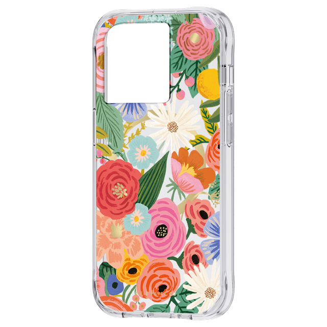 RIFLE PAPER CO. iPhone 14 Pro - Garden Party Blush with Magsafe - Clear - SW1hZ2U6MTY4MDIxOA==