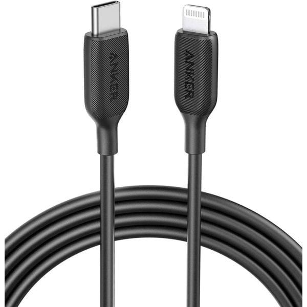 سلك شاحن ايفون أنكر 1.8 متر Anker Powerline III USB Type-C to Lightning Cable