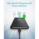 سلك شاحن ايفون أنكر 1.8 متر Anker Powerline III USB Type-C to Lightning Cable - SW1hZ2U6MTY2Njc4Mw==