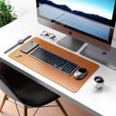 وسادة مكتب جلدية بني ساتيشي SATECHI Eco Leather Desk Mat - SW1hZ2U6MTY3OTg5NA==