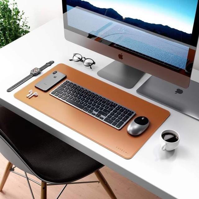 وسادة مكتب جلدية بني ساتيشي SATECHI Eco Leather Desk Mat