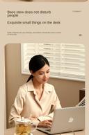 ابريق شاي زجاج مع قاعدة تسخين كهربائية Electric Kettle Multi Cooker Pot Heating Cup