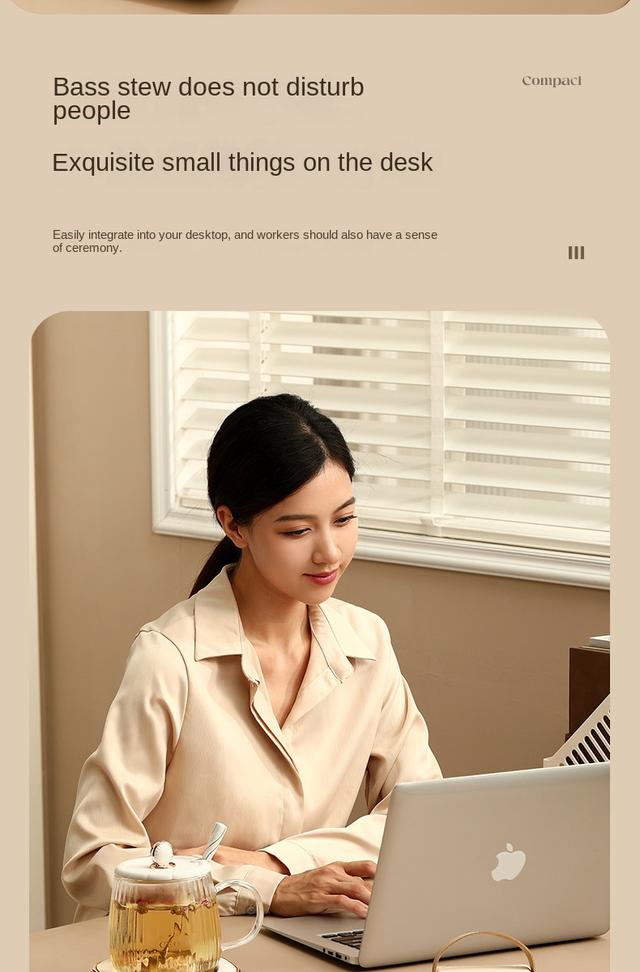 ابريق شاي زجاج مع قاعدة تسخين كهربائية Electric Kettle Multi Cooker Pot Heating Cup