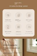 ابريق شاي زجاج مع قاعدة تسخين كهربائية Electric Kettle Multi Cooker Pot Heating Cup