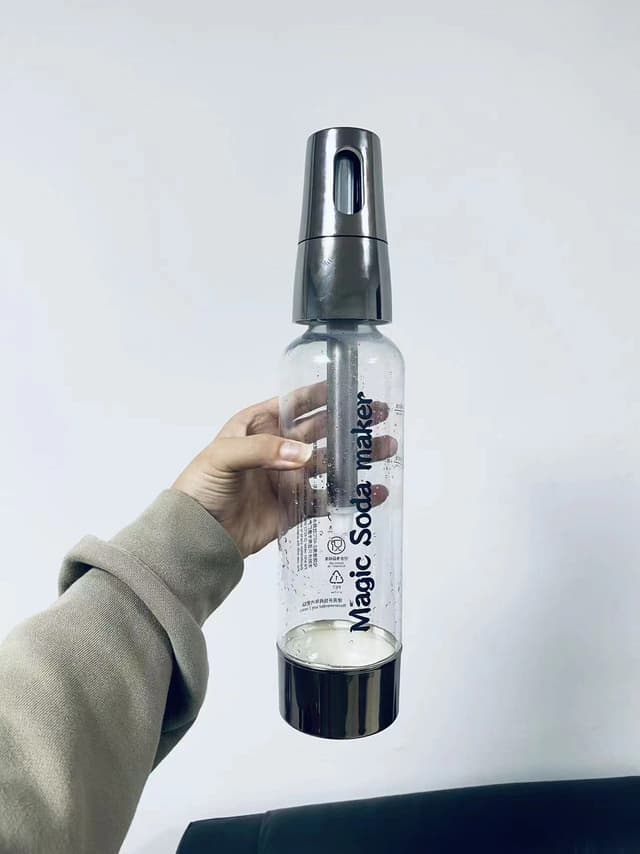 مكينة صنع مياه غازية وصودا 1 لتر Portable Soda Maker Machine