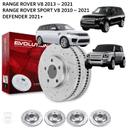 Range Rover Vogue and Sport V8 and Defender - Drilled and Slotted Brake Disc Rotors by PowerStop Evolution - SW1hZ2U6MTkxOTcyMg==