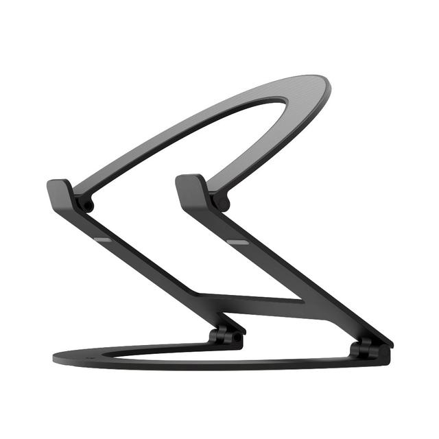 TWELVE SOUTH Curve Flex Ergonomic Height & Angle Adjustable Aluminum Laptop/MacBook Stand - Black - SW1hZ2U6MTY3OTQ3Mw==