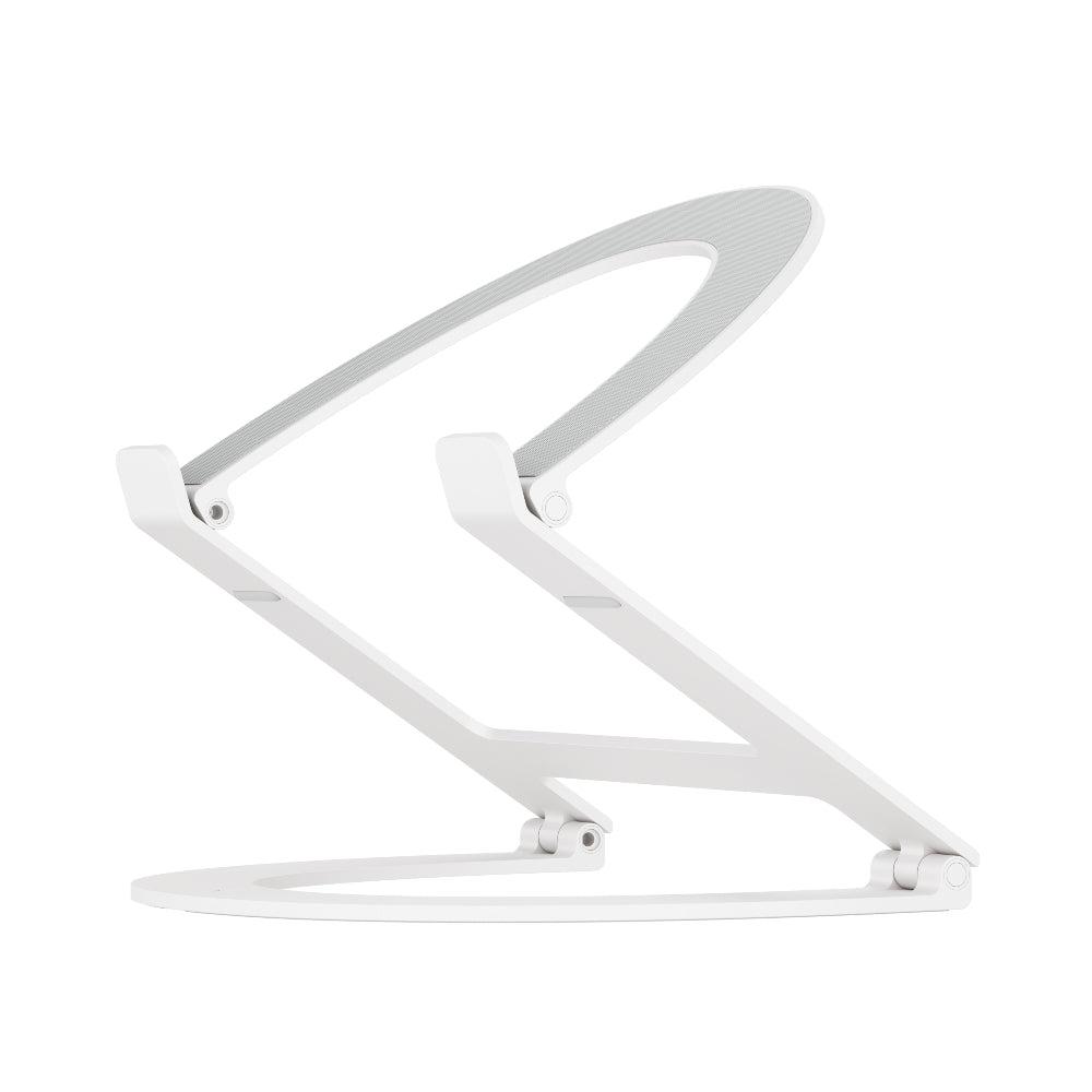 TWELVE SOUTH Curve Flex Ergonomic Height & Angle Adjustable Aluminum Laptop/MacBook Stand - White