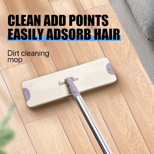 ممسحة ارضيات سيراميك قابلة للعصر مع سطل FM01 Mop with Bucket Set Mop for Floor Cleaning Wet and Dry