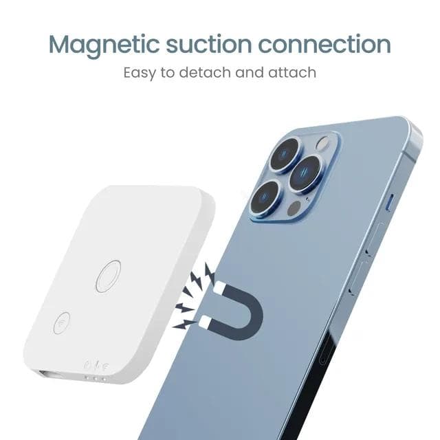 جهاز تسجيل مكالمات مغناطيسي للجوال مع تطبيق Call Recorder For iPhone/Android Phone/WhatsApp And More