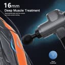 مسدس مساج محمول 2600 مللي أمبير مع 10 رؤوس تدليك Handheld Massage Gun for Athletes