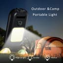 كشاف طوارئ 1000 لومن مع باور بنك مدمج 1500 مللي أمبير Emergency Portable Flashlight With Power Bank
