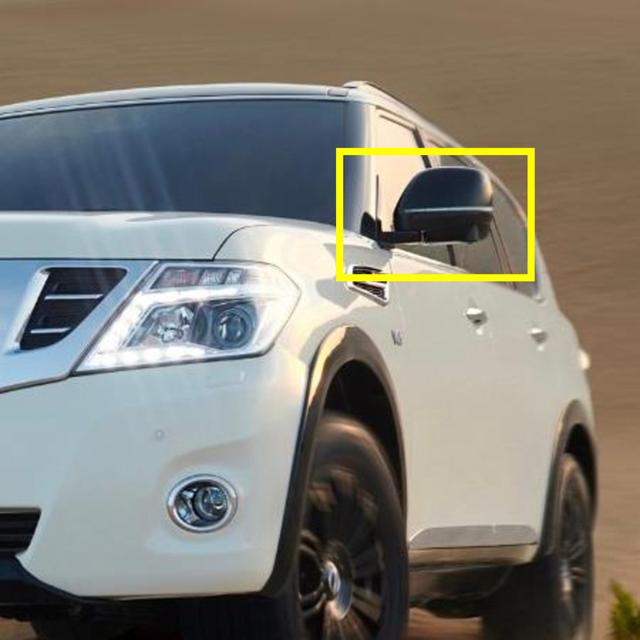 Black Side Mirror Covers with Sequential LED Lights Nissan Patrol Y62 - SW1hZ2U6MTY3MTQzMg==