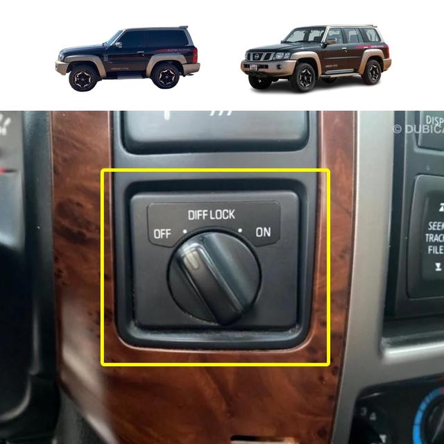 Diff Lock Switch Nissan Patrol Y61 VTC GU - SW1hZ2U6MTY3MTMxMA==