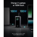 باور بانك شاحن متنقل انكر 20000 مللي أمبير 100 واط يو اس بي يدعم شحن اجهزة ماك بوك Anker 735 Power Bank PowerCore 20K