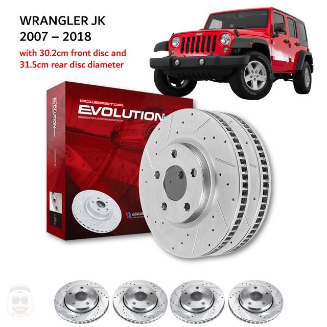 جيب رانقلر 2007 الى 2018 (Wrangler JK) درامات مخرمه مشخطه من شركة باور ستوب فئة افلوشن - SW1hZ2U6MzE2NDQ2NQ==