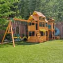 KidKraft Bear Cave Lodge Swing Set / Playset