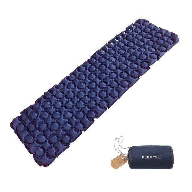 سرير هوائي فليكس تيل محمول قابلة للطي Flextail Lightweight Inflatable Sleeping Pad Air Mattress - SW1hZ2U6MTcwNzMwNQ==