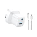 فيش جداري انكر 33 واط مع كابل ايفون 91 سم Anker 323 Charger With C-C Cable - SW1hZ2U6MTY4ODI3Nw==