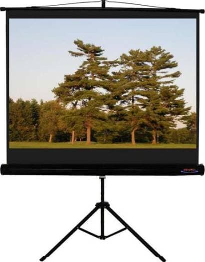 شاشة عرض بروجكتر محمولة مع حامل ثلاثي 100 بوصة Portable projector screen for indoor and outdoor