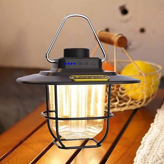 Retro Lamp TM-LY02 Multifunctional Camping Lamp - SW1hZ2U6MTcwNDAxNQ==