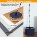 Hands Free Wet Dry Flat Mop With Bucket Set
