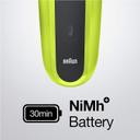 ماكينة حلاقة براون رجالي قابلة لاعادة الشحن Braun Shaver 300BT Rotation Electric Shaver Trimmer