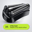 ماكينة حلاقة براون رجالي قابلة لاعادة الشحن Braun Shaver 300BT Rotation Electric Shaver Trimmer