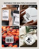 طابعة ملصقات شحن حرارية بلوتوث 4 × 6 بوصة Phomemo Bluetooth Thermal Shipping Label Printer