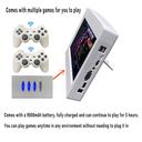 جهاز قيم ريترو جيمز مع شاشة لاسلكية صغيرة 10 بوصة 26800 لعبة Portable 26800 10" Wireless Monitor Retro Video Games Arcade Console