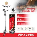 Toby's VIP-12 Pro Camping Light For Outdoor With Built in Rechargeable Battery 5000mAh