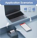 طابعة استكرات لاصقة جوال نيمبوت بلوتوث صغيرة 2 انش 1500 مللي أمبير Niimbot B1 Label Maker Machine 2 Inch Portable Sticker Printer