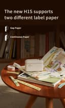 طابعة استكرات لاصقة جوال بلوتوث نيمبوت 1000 مللي أمبير Niimbot H1S Label Maker Portable Sticker Printer