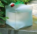 Portable Big Capacity 10L Transparent Folding Tank Camping Water Bag With Handle