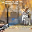 جهاز طارد القطط و الكلاب محمول مع كشاف يدوي Handheld Ultrasonic Dog Repeller Training Anti Barking Dog