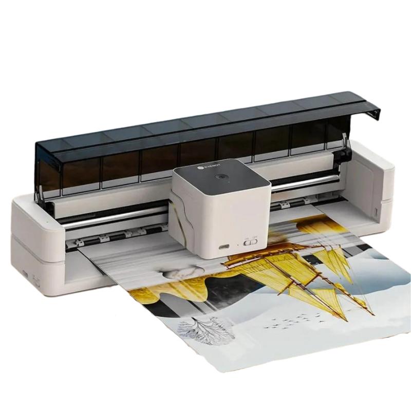 طابعة صغيرة محمولة للجوال ملونة تدعم طباعة A4 مع تطبيق ذكي EveBot Print X Portable Printer for A4 Color Printing & More