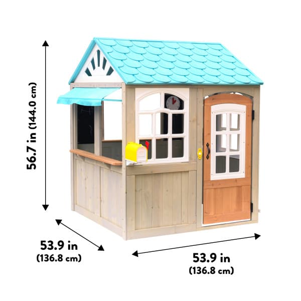 بيت لعبه للاطفال خشبي كيد كرافت Kidkraft Oceanfront Wooden Playhouse
